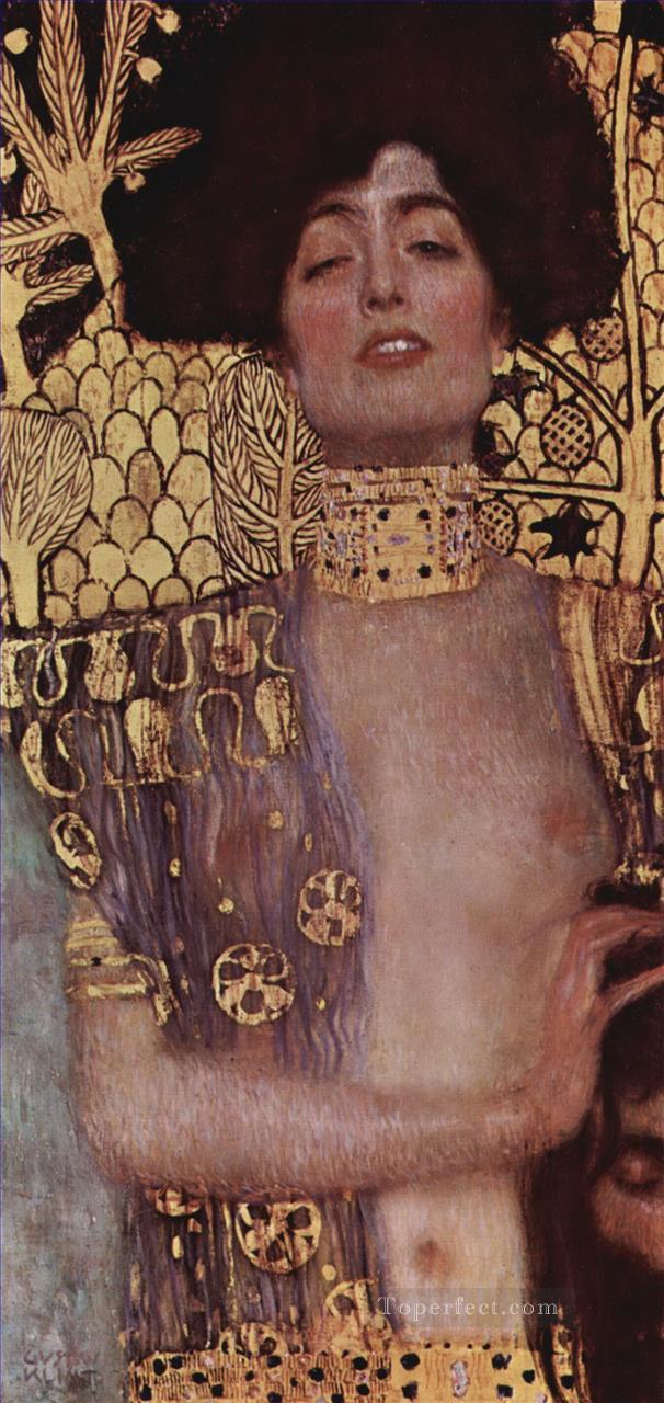 Judith y Holopherne gris Gustav Klimt Desnudo impresionista Pintura al óleo